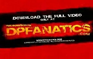 Busty Florina toyin with buttplug and two hard dicks