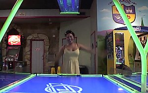 Manuel gets a glimpse of a honey ass