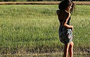 Sensual caprice solo in her porsche boxster