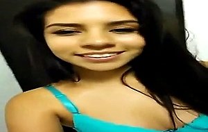 Latina dolly masturbating on video