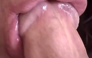Close up cock sucking