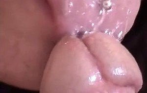 Close up cock sucking