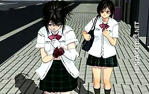 Busty 3d anime bitch gets nailed