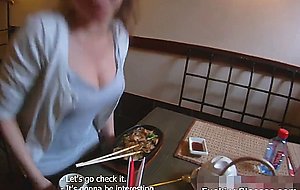 Restroom fuck in spycam glasses