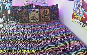 Chubby Emo Teen Is Surprisingly Super Flexible