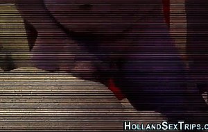 Euro prostitute cumshot