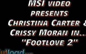 Christina Carter & Crissy Moran in footlove 2 iwf0009