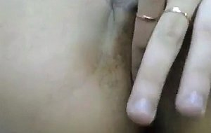 Yo teen hairy pussy fingering