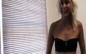 Milf and young lez play on bed 