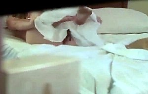 My mom toying herself in sexual rapture