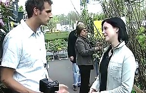 German teen picked up for first anal