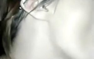 Naughty college girlfrind sucking in a gloryhole