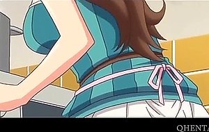 Hentai boy fucking a honey wet milf pussy