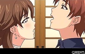 Hentai boy fucking a honey wet milf pussy