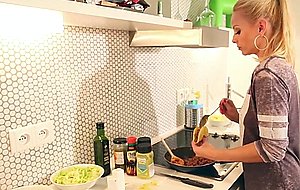 Jessica loves her kitchen 