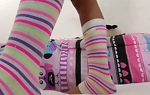 Cute latina teen gets wrecked by ohmibod on cam