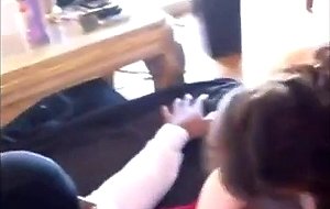 Masked wife webcam