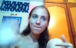 Amateur spreading pussy for orange vibrator
