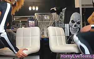 Hot Halloween Webcam Foursome Camshow - Watch Part2 on HornyLiveTeens.com