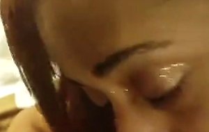 Ebony Face Covered In Cum Facial BBC