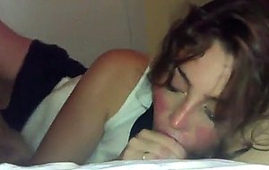 Teen sucks like she should *claim*