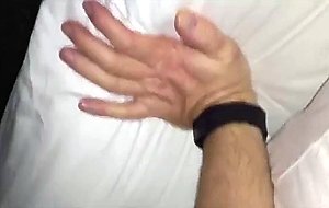Kinky mature chubbie taking a cock on bed