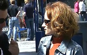 Skinny german picked up for anal