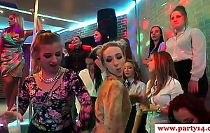 European party babes love huge cocks