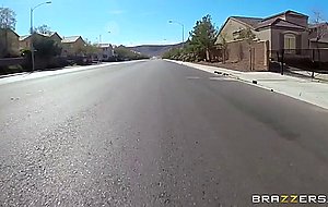 Lylith lavey in a wedding dress sucking stranger's cock in the car