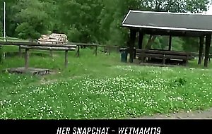 Teen Public German Fuck HER SNAPCHAT WETMAMI19 ADD