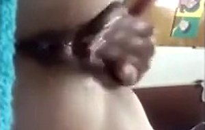 Hot teen with sweet ass squirts like a slut