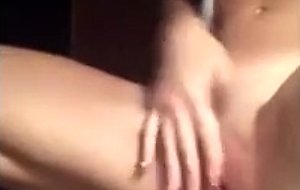 Hot moaning teen fucks herself to lots of orgasms