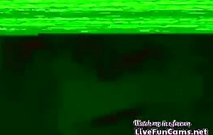 This teen is a real little slave