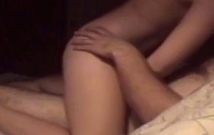 Amateur couple in their first homemade video