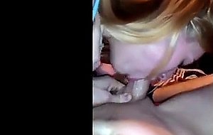 Cute amateur teen deep throat