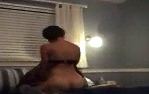 Busty housewife fucks around on sextape while husband's at work
