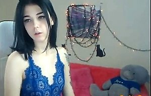 This emo chick does what