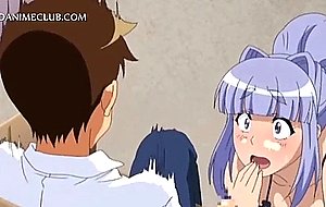 Hentai  straight and oral hardcore sex with teen doll