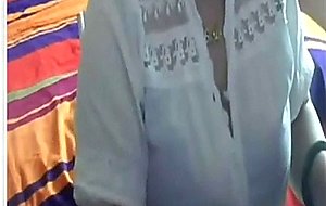 Chinese milf show her huge tits