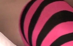 Horny bbw fucked by bf using a dildo