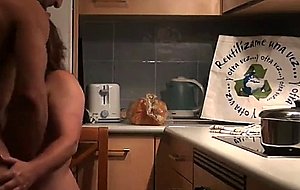Mom son fucking in kitchen when everyone's slept