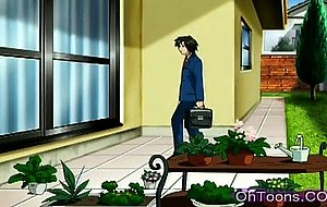 Brunette milf wants his intense cock