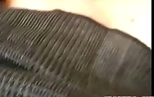 Asian girl gets fucked and creampied by white bf
