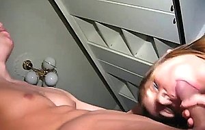 Teeny dares taking cock