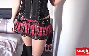 Blondie amateur crempie
