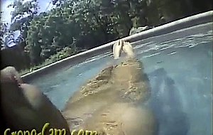 Sexy teen ida groped underwater