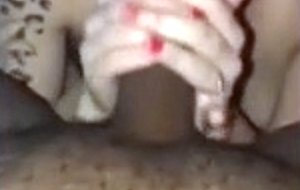 Bbw blows a bbc on cam