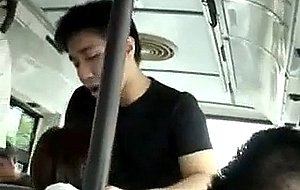 Shy girl grope and fuck in a train