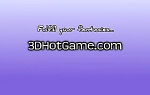 3D Busty Blonde Fucked On The Floor!