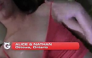 Sexy girlfriend amateurs made a sextape